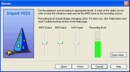 midiwizard render