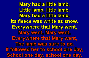 mary scroll demo