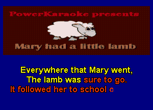 mary over demo